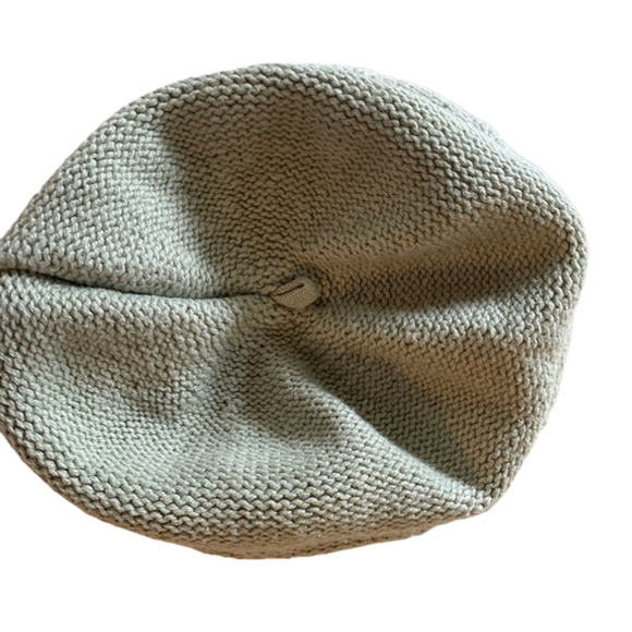 Baby Girl knit Beanie Hat 3-6M Light Green - Picture 2 of 3